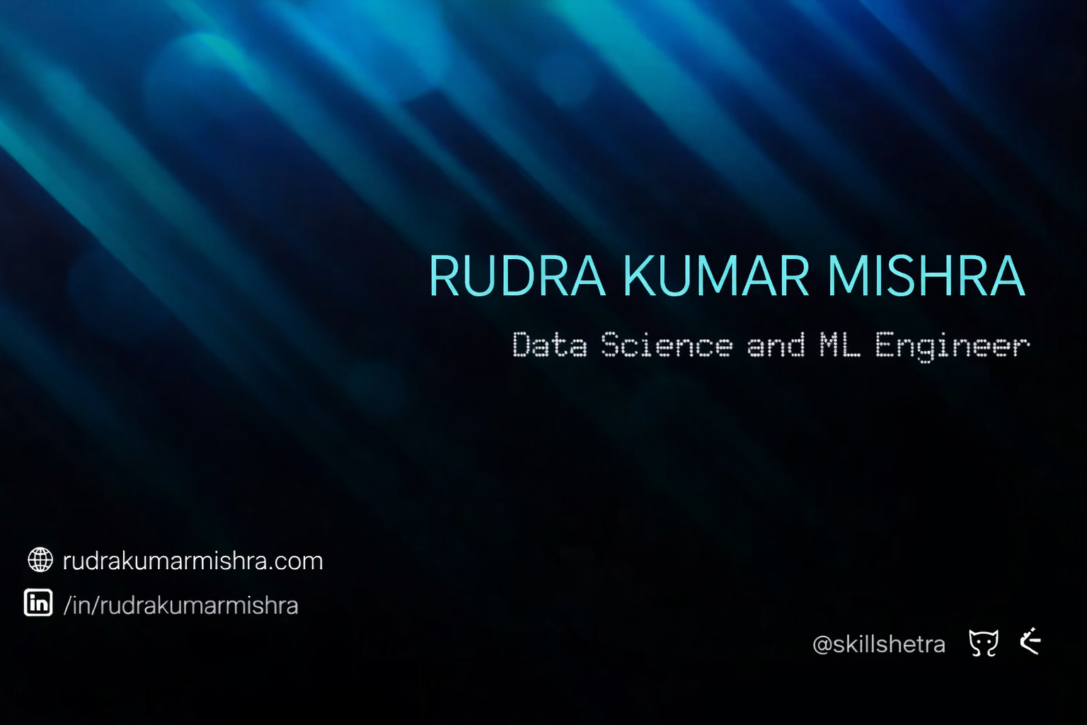 Rudra Kumar Mishra – Data Scientist | Machine Learning Engineer
